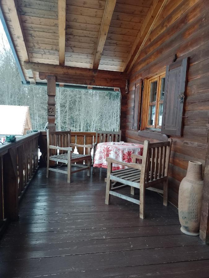 Huettenzauber Ferienwohnung Mitten Im Nationalpark Lindberg Exterior photo